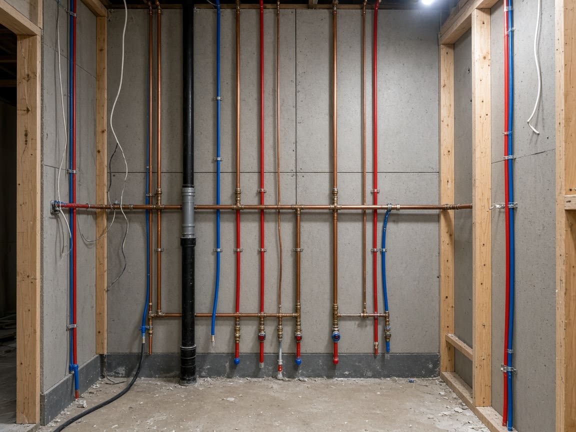 Plumbing coordination
